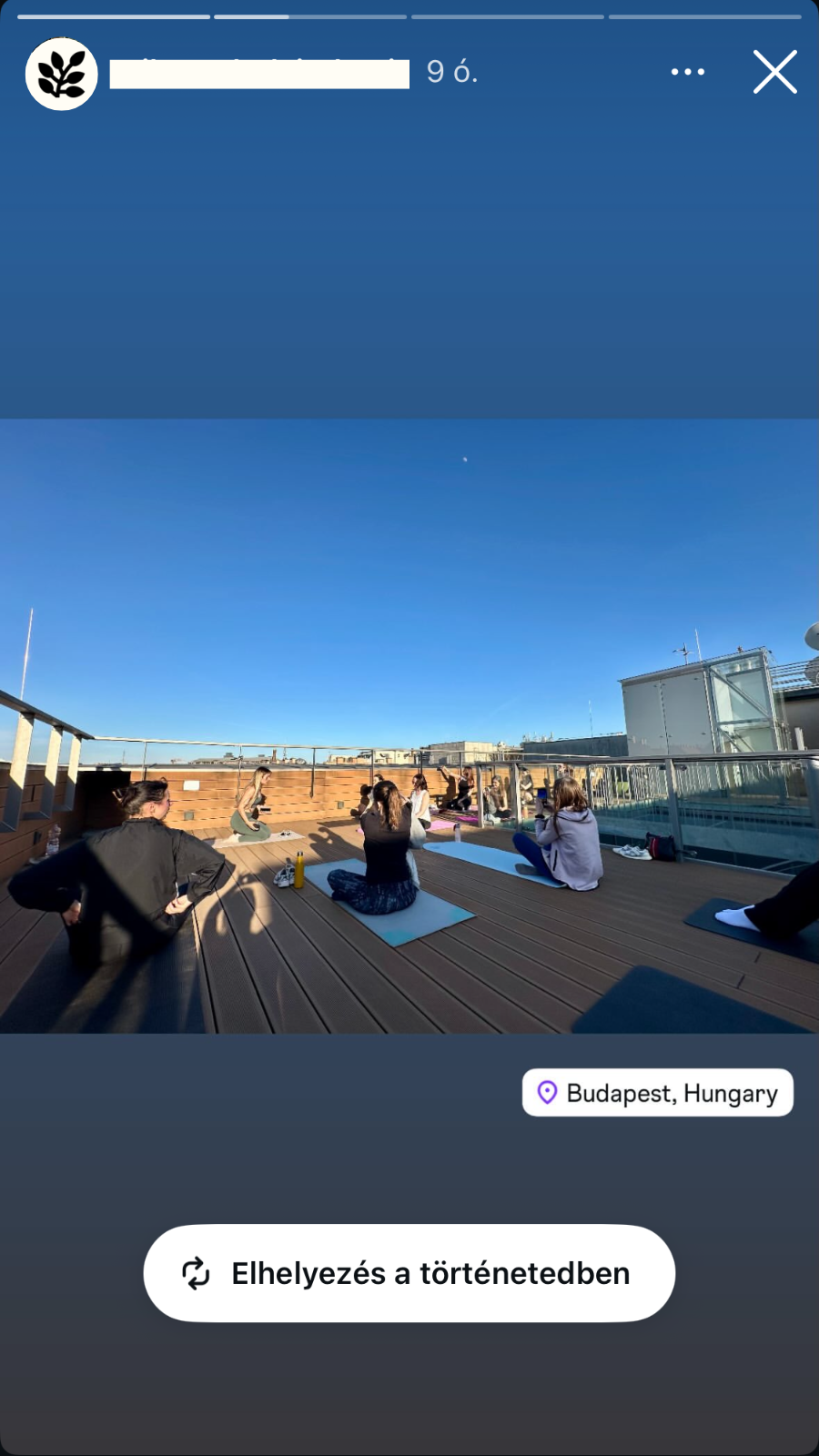 Laura Kremeny rooftop pilates