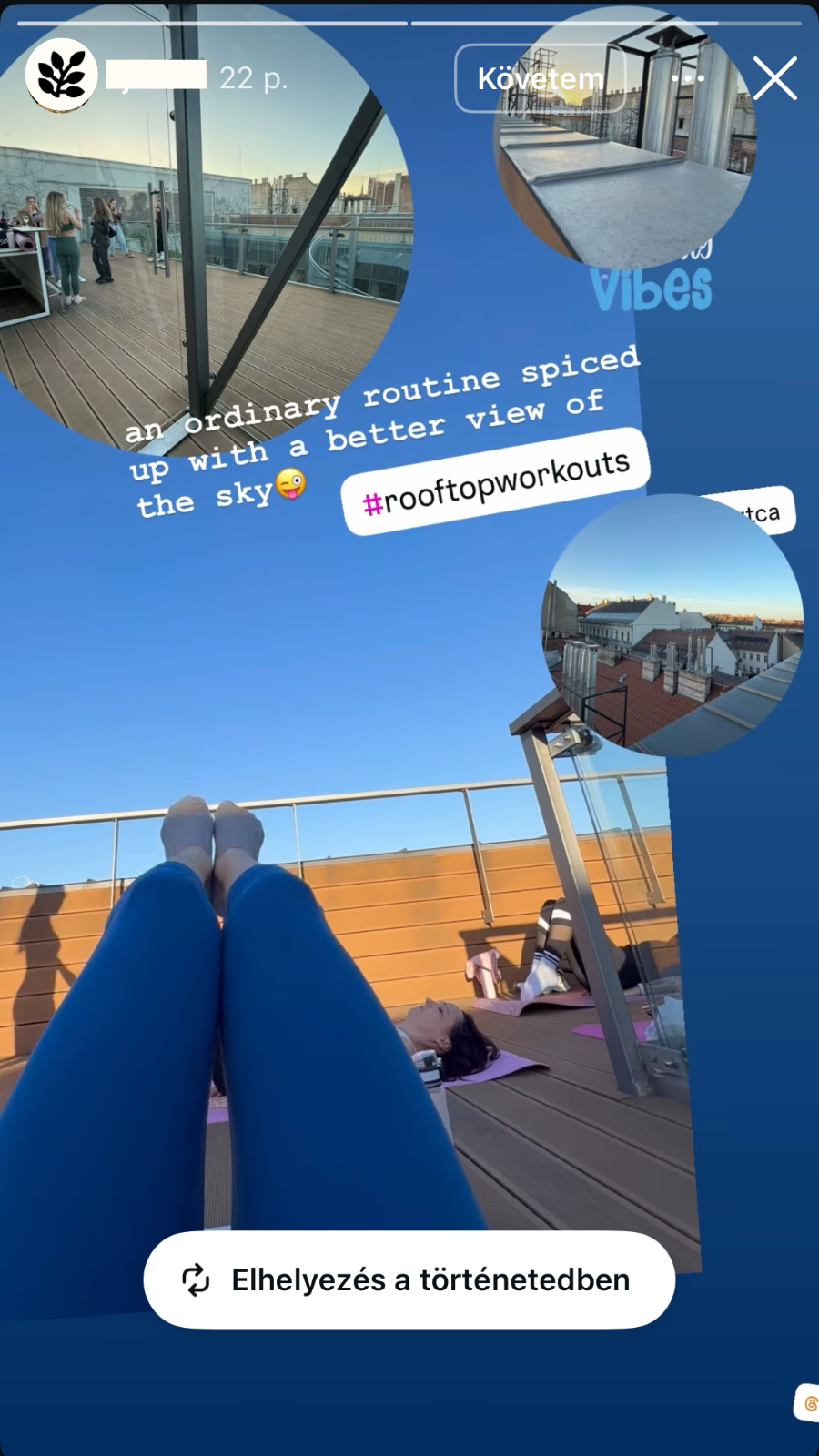Laura Kremeny rooftop pilates