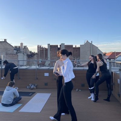 Laura Kremeny rooftop pilates